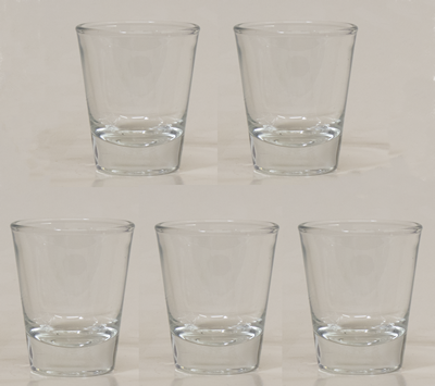 Schnapsglasset PS 970036 - 36 Stück 9600 inclusive einfarbigem Druck